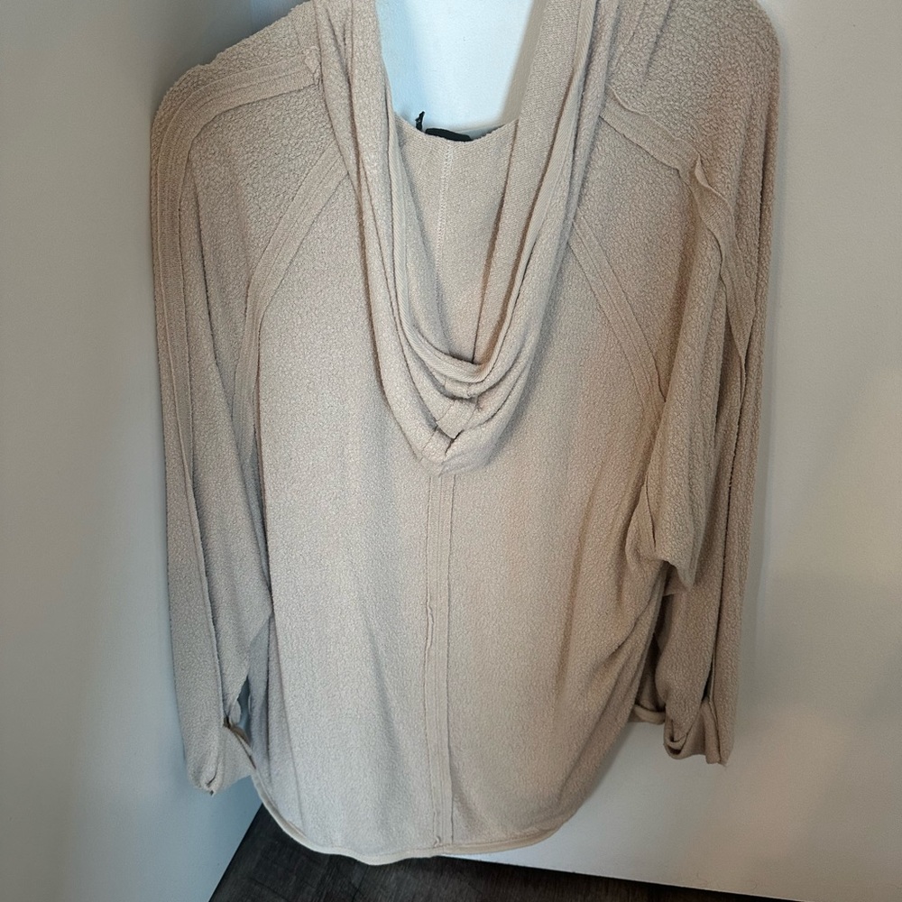 URBAN OUTFITTERS COZY CARDIGAN WITH HOOD